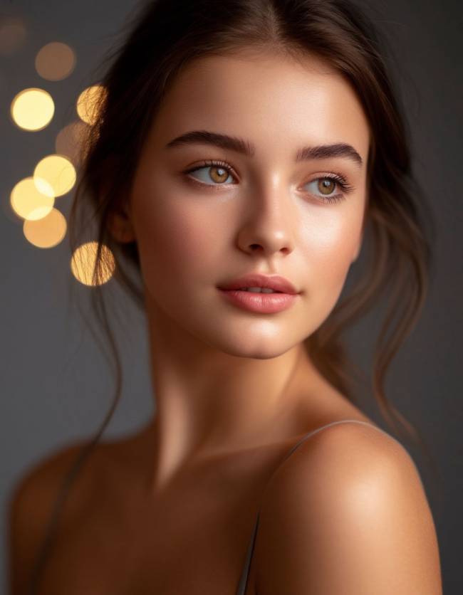 Промпты для Шедеврум, эффекты освещения "bokeh lights"