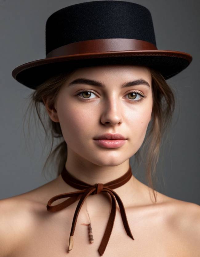 Промипты для Шедеврум, головные уборы модели, porkpie hat Промипты для Шедеврум, головные уборы модели, porkpie hat